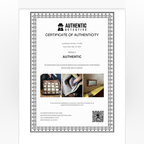 Fendi Peekaboo Handbag - Picture 4 of 4